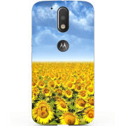 Чехол Uprint Motorola Moto G4 XT1622 Подсолнухи