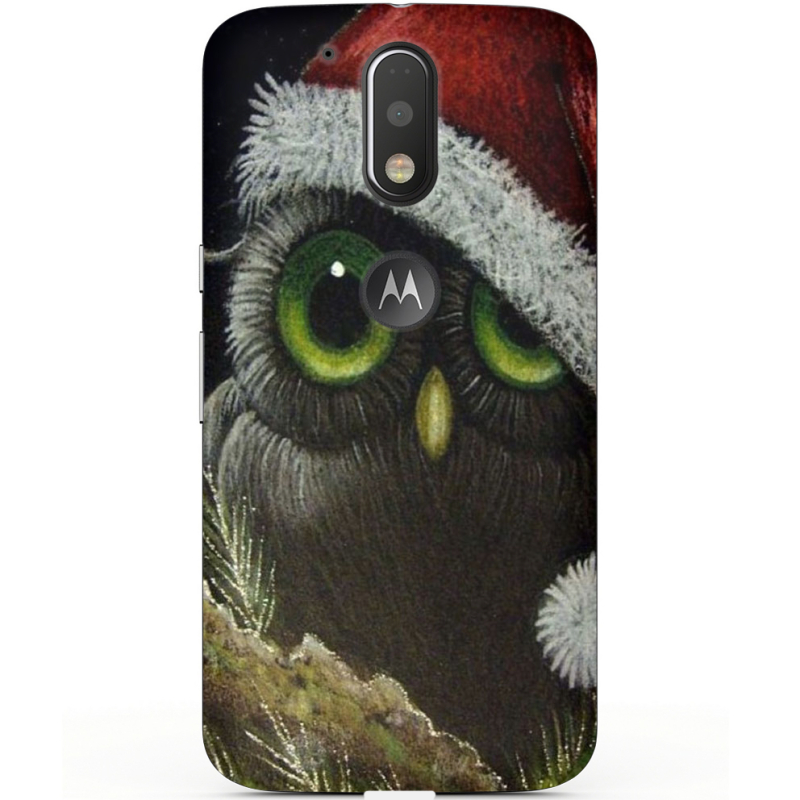 Чехол Uprint Motorola Moto G4 XT1622 Christmas Owl