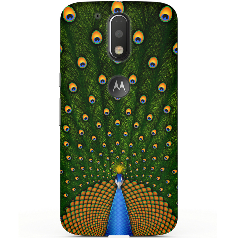 Чехол Uprint Motorola Moto G4 XT1622 Peacocks Tail