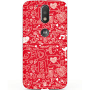 Чехол Uprint Motorola Moto G4 XT1622 Happy Valentines