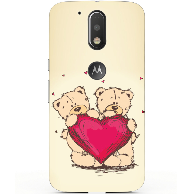 Чехол Uprint Motorola Moto G4 XT1622 Teddy Bear Love