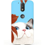 Чехол Uprint Motorola Moto G4 XT1622 Wondering Cat