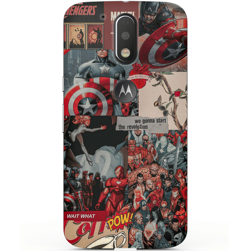 Чехол Uprint Motorola Moto G4 XT1622 Marvel Avengers