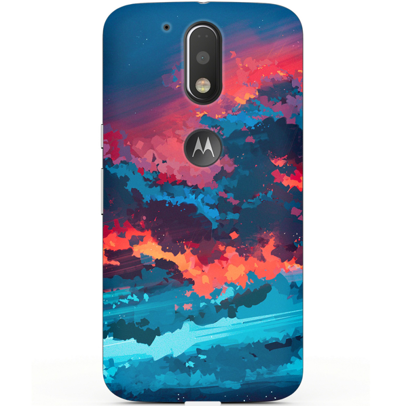 Чехол Uprint Motorola Moto G4 XT1622 Thunderclouds