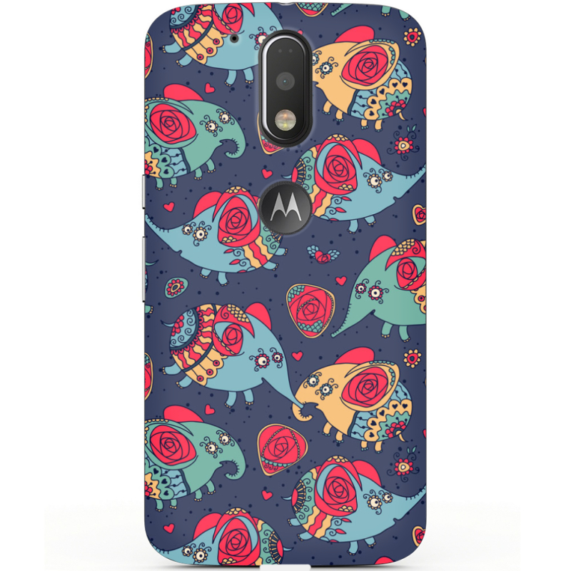 Чехол Uprint Motorola Moto G4 XT1622 Flying Elephants