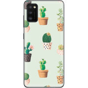 Чехол BoxFace Samsung Galaxy A41 (A415) L-green Cacti