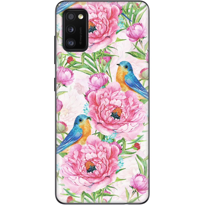 Чехол BoxFace Samsung Galaxy A41 (A415) Birds and Flowers