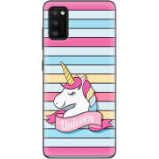 Чехол BoxFace Samsung Galaxy A41 (A415) Unicorn