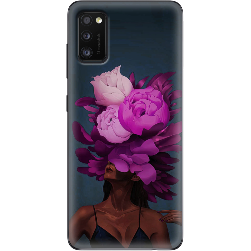 Чехол BoxFace Samsung Galaxy A41 (A415) Exquisite Purple Flowers