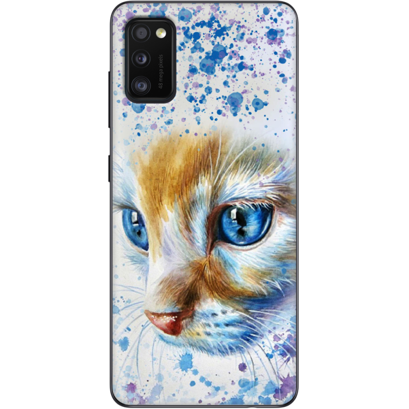 Чехол BoxFace Samsung Galaxy A41 (A415) Голубоглазый Кот
