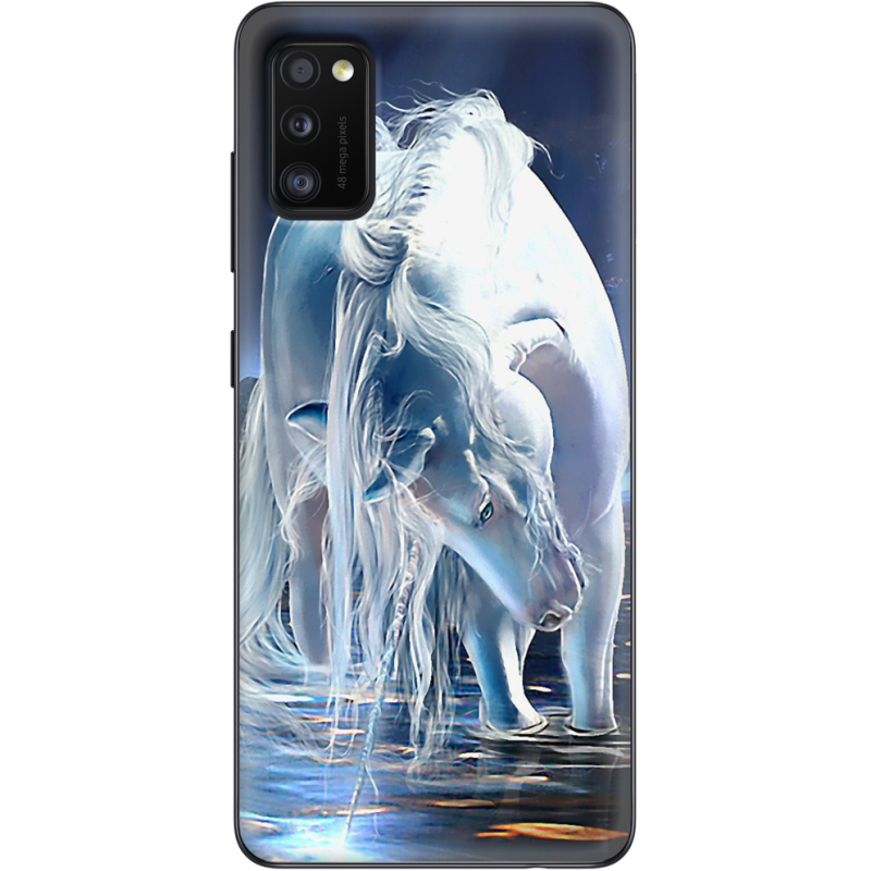 Чехол BoxFace Samsung Galaxy A41 (A415) White Horse