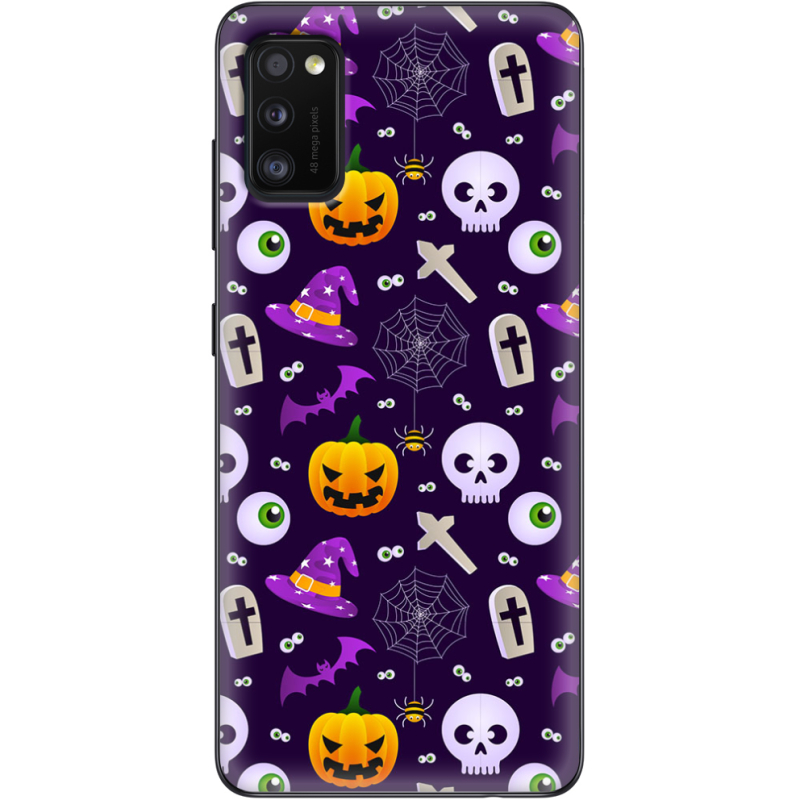 Чехол BoxFace Samsung Galaxy A41 (A415) Halloween Purple Mood