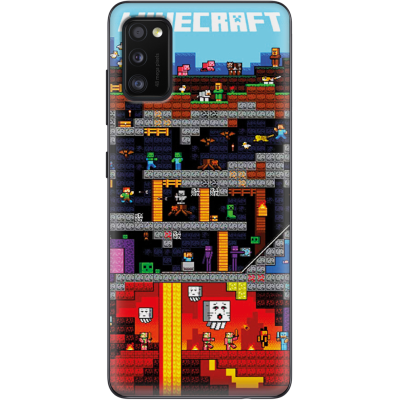 Чехол BoxFace Samsung Galaxy A41 (A415) Minecraft Lode Runner