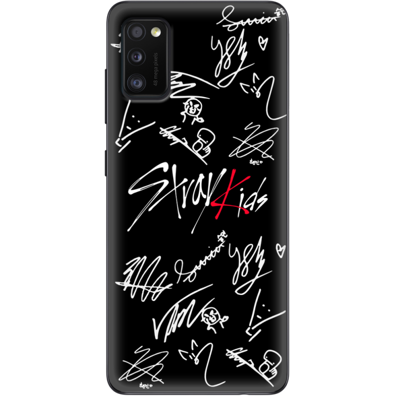Чехол BoxFace Samsung Galaxy A41 (A415) Stray Kids автограф