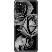 Чехол BoxFace Samsung Galaxy A41 (A415) Black and White Roses