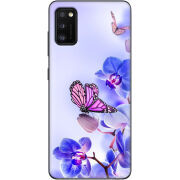 Чехол BoxFace Samsung Galaxy A41 (A415) Orchids and Butterflies