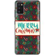 Прозрачный чехол BoxFace Samsung Galaxy A41 (A415) Vintage Christmas Pattern