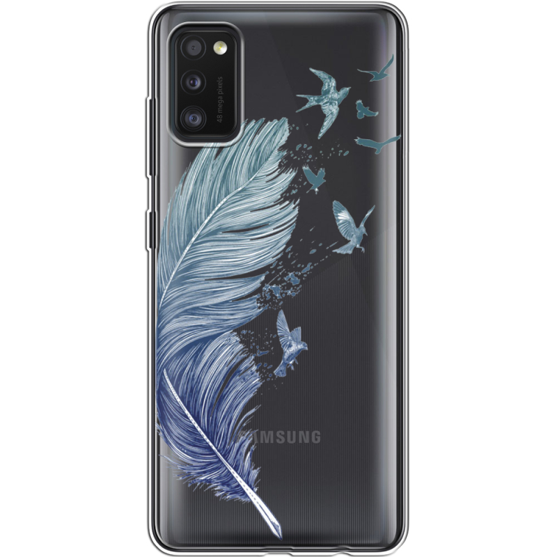 Прозрачный чехол BoxFace Samsung Galaxy A41 (A415) Feather