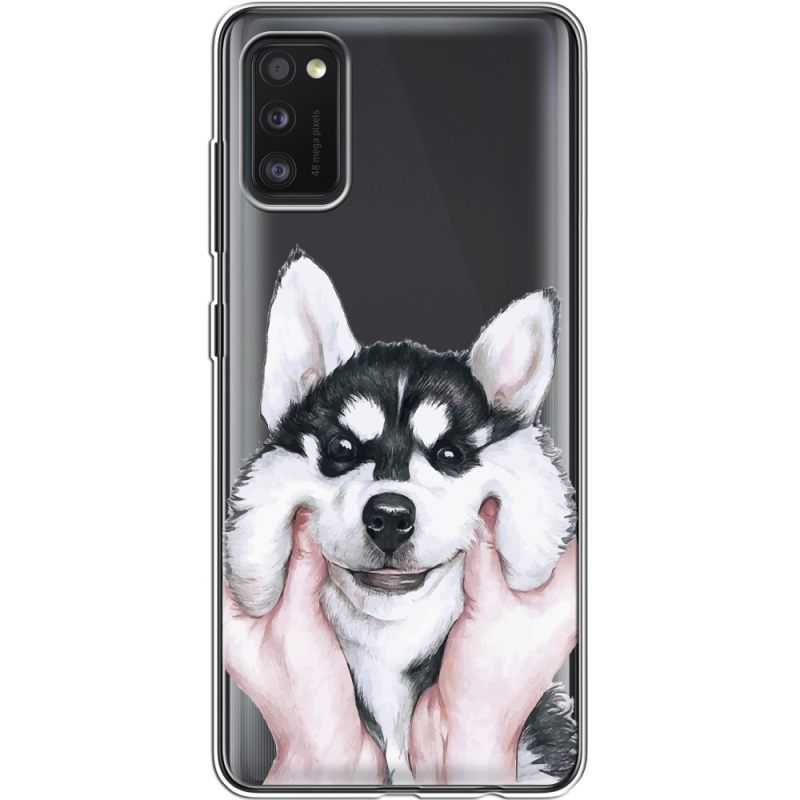 Прозрачный чехол BoxFace Samsung Galaxy A41 (A415) Husky