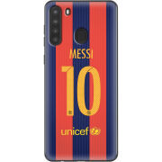 Чехол BoxFace Samsung Galaxy A21 (A215) Messi 10