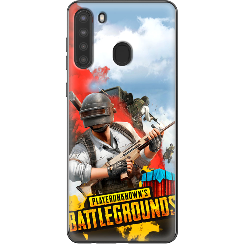 Чехол BoxFace Samsung Galaxy A21 (A215) PLAYERUNKNOWN'S BATTLEGROUNDS