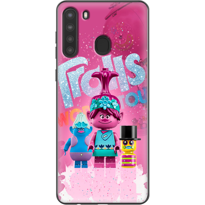 Чехол BoxFace Samsung Galaxy A21 (A215) Lego Trolls