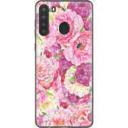 Чехол BoxFace Samsung Galaxy A21 (A215) Pink Peonies
