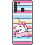 Чехол BoxFace Samsung Galaxy A21 (A215) Unicorn