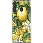 Чехол BoxFace Samsung Galaxy A21 (A215) Lemon Pattern