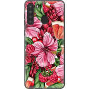 Чехол BoxFace Samsung Galaxy A21 (A215) Tropical Flowers