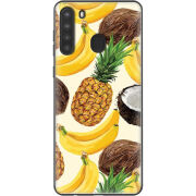 Чехол BoxFace Samsung Galaxy A21 (A215) Tropical Fruits