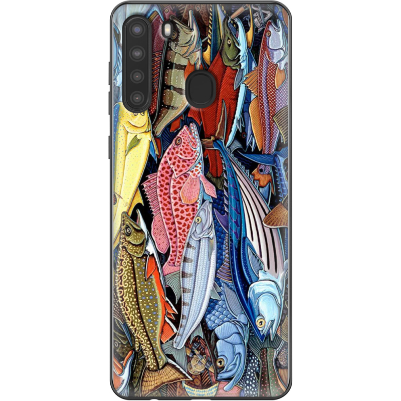 Чехол BoxFace Samsung Galaxy A21 (A215) Sea Fish