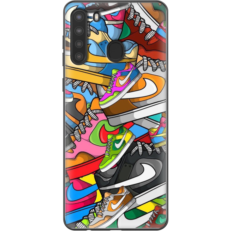 Чехол BoxFace Samsung Galaxy A21 (A215) Sneakers