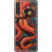 Чехол BoxFace Samsung Galaxy A21 (A215) Octopus