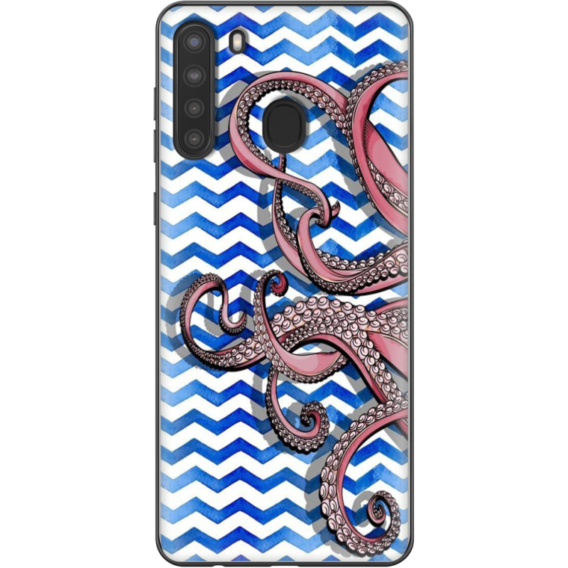 Чехол BoxFace Samsung Galaxy A21 (A215) Sea Tentacles