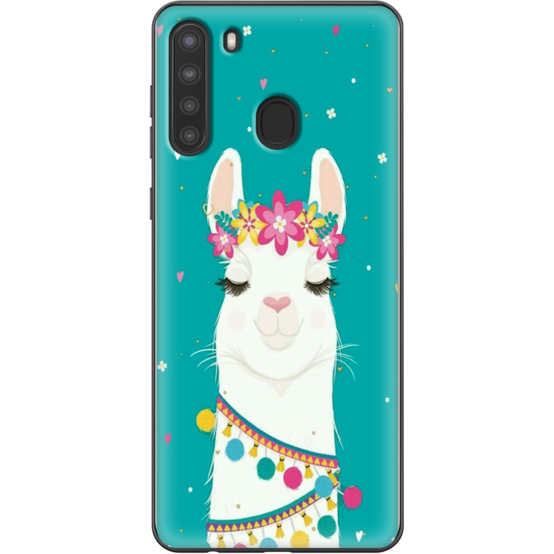 Чехол BoxFace Samsung Galaxy A21 (A215) Cold Llama