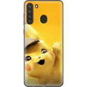 Чехол BoxFace Samsung Galaxy A21 (A215) Pikachu