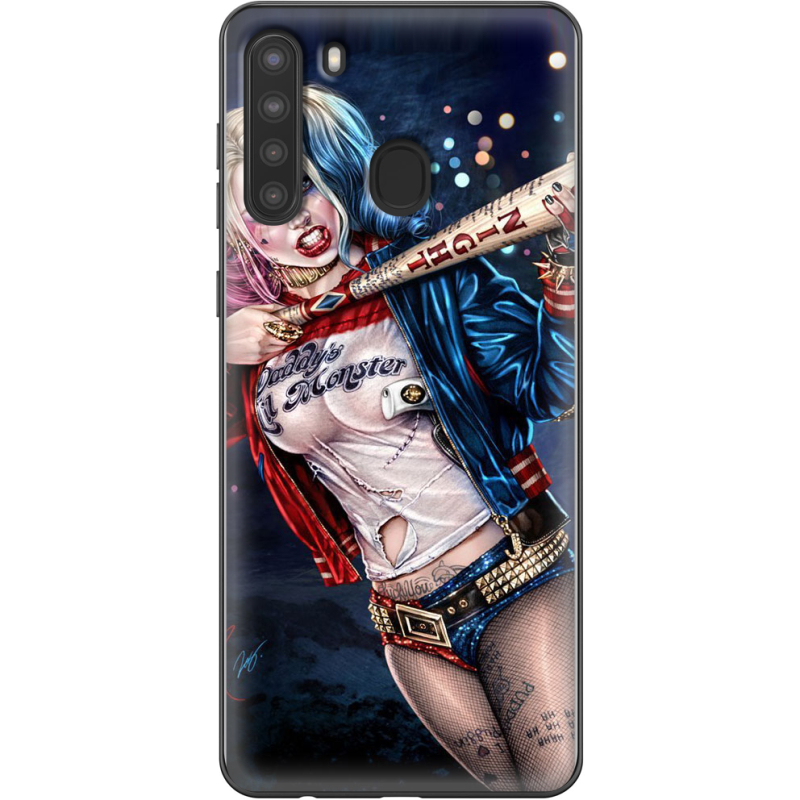 Чехол BoxFace Samsung Galaxy A21 (A215) Harley Quinn