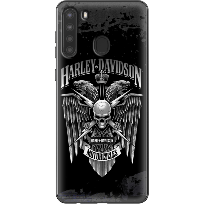 Чехол BoxFace Samsung Galaxy A21 (A215) Harley Davidson