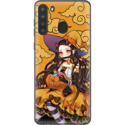 Чехол BoxFace Samsung Galaxy A21 (A215) Kamado Nezuko Halloween