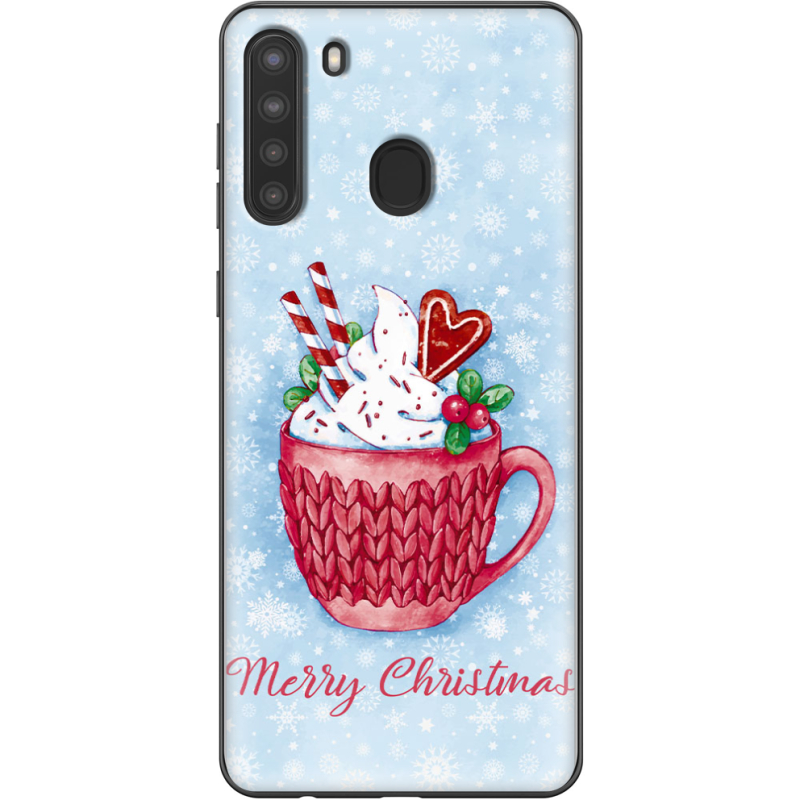 Чехол BoxFace Samsung Galaxy A21 (A215) Spicy Christmas Cocoa