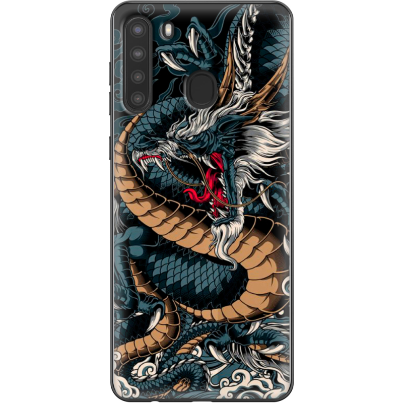 Чехол BoxFace Samsung Galaxy A21 (A215) Dragon Ryujin