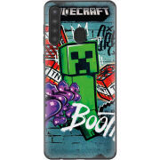 Чехол BoxFace Samsung Galaxy A21 (A215) Minecraft Graffiti