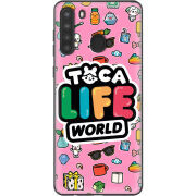 Чехол BoxFace Samsung Galaxy A21 (A215) Toca Boca Life World
