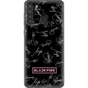 Чехол BoxFace Samsung Galaxy A21 (A215) Blackpink автограф