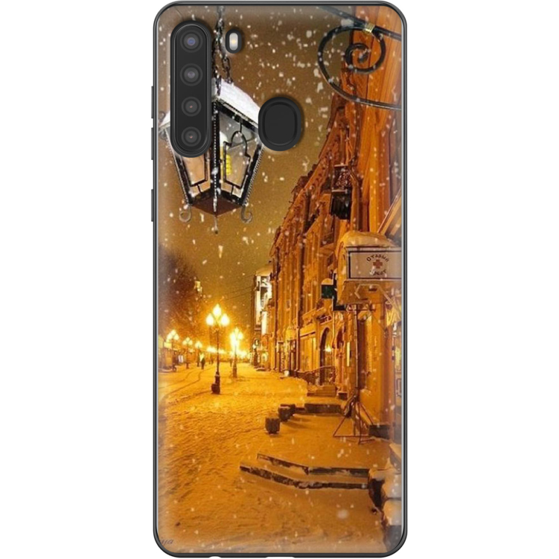 Чехол BoxFace Samsung Galaxy A21 (A215) Night Street