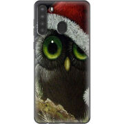Чехол BoxFace Samsung Galaxy A21 (A215) Christmas Owl