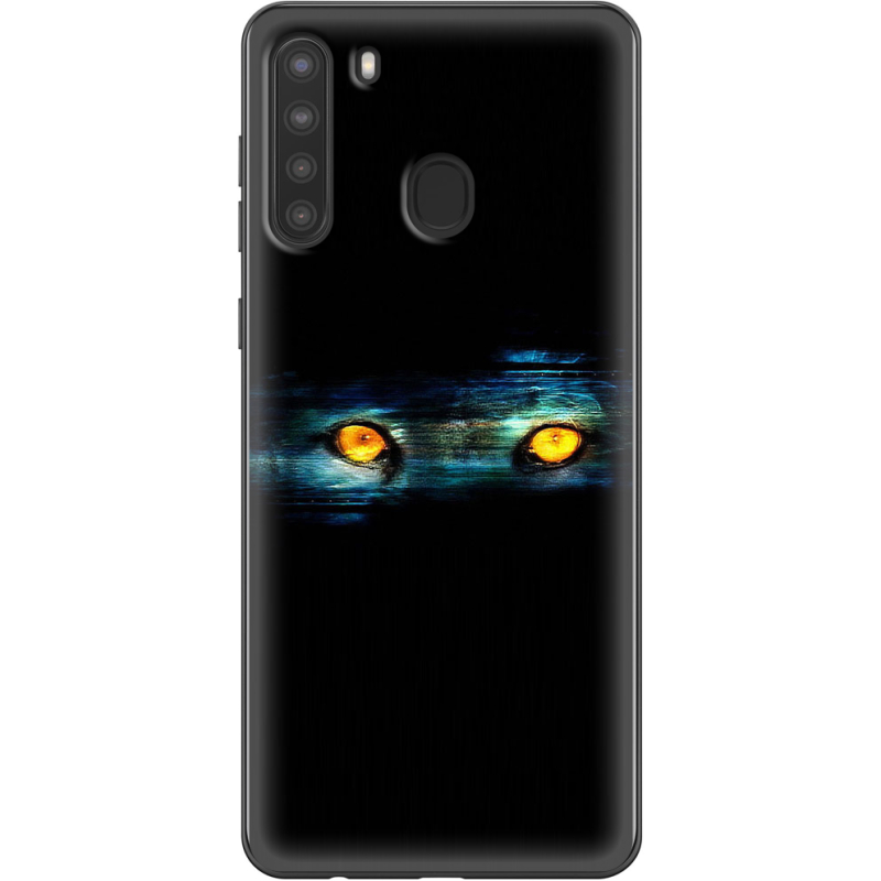 Чехол BoxFace Samsung Galaxy A21 (A215) Eyes in the Dark