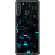 Чехол BoxFace Samsung Galaxy A21 (A215) Cubes