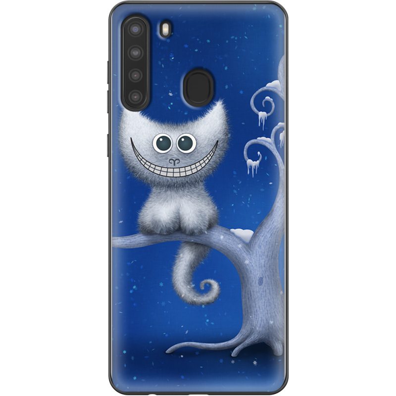 Чехол BoxFace Samsung Galaxy A21 (A215) Smile Cheshire Cat